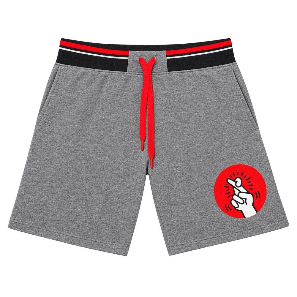 KEITH HARING LIGHT WEIGHT GRAPHIC SHORTS SIZE XL